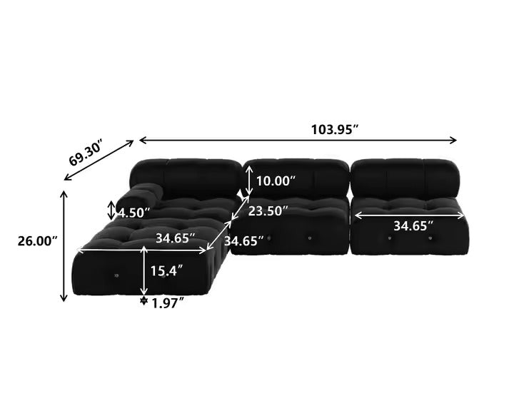 Atunus Modular Sectional Sofa